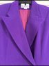 Nicole Miller 100% Rayon Purple Blazer Size 6 - photo 4