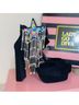 Dolls Kill Black Heels Size 6 1/2 - photo 7