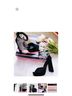 Dolls Kill Black Heels Size 6 1/2 - photo 9