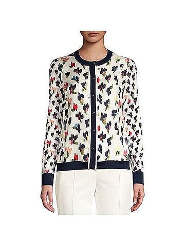 Escada Siora Silk Cardigan (view 1)