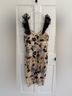 Lulus 100% Polyester 100% Polyester 100% Polyester 100% Polyester Floral Blue Ivory Black Cocktail Dress Size M - photo 9