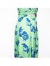 Likely 100% Polyester Floral Blue Green Casual Dress Size 8 - photo 5