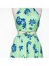 Likely 100% Polyester Floral Blue Green Casual Dress Size 8 - photo 7