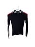 UNIF Black White Turtleneck Sweater Size XS - photo 2