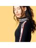 UNIF Black White Turtleneck Sweater Size XS - photo 3