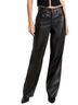 Levi's 100% Polyester 100% Polyurethane Black Faux Leather Pants Size 28 waist - photo 1