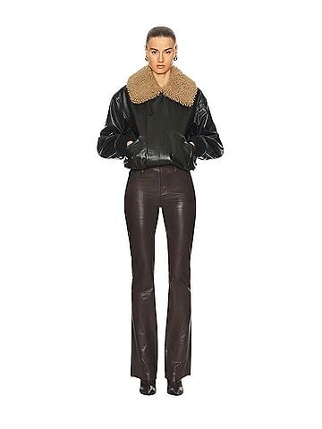 L'Agence Leather Pants (view 1)