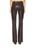 L'Agence Brown Leather Pants Size 28 - photo 2