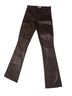 L'Agence Brown Leather Pants Size 28 - photo 9