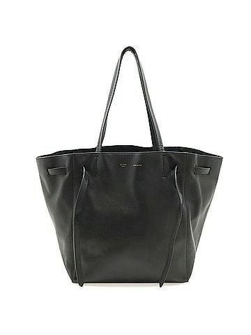 Céline CELINE Cabas Phantom Small Tote Bag Shoulder Leather Black 189023 (view 1)