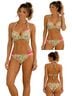 InGear Floral Multi Color Green Pink Orange Two Piece Swimsuit Size XL - photo 1