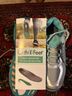Orthofeet Silver Teal Sneakers Size 9 - photo 3