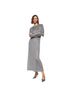 Mango Solid Gray Casual Dress Size 4 - photo 1