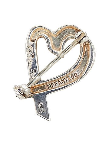 Tiffany & Co. Tiffany & Co. Loving Heart Paloma Picasso Brooch, SV925 Silver, Women's. (view 2)