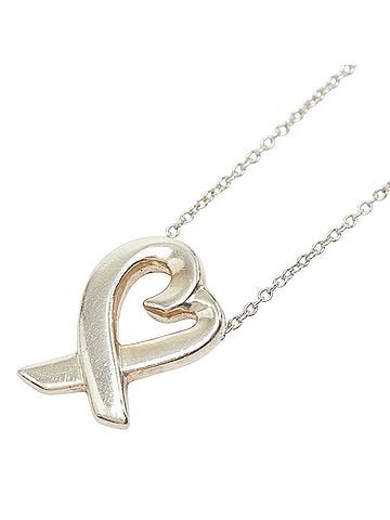 Tiffany & Co. Tiffany & Co. Loving Heart Paloma Picasso Necklace Pendant, SV925 Silver, Women's. (view 1)