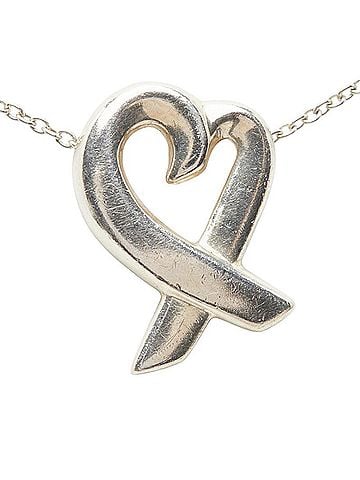 Tiffany & Co. Tiffany & Co. Loving Heart Paloma Picasso Necklace Pendant, SV925 Silver, Women's. (view 2)