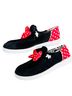 Hey Dude Black Red Sneakers Size 8 - photo 3