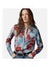 J.Crew 100% Viscose Floral Blue Red Long Sleeve Button-Down Shirt Size S - photo 4