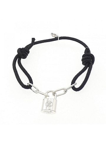 Louis Vuitton Louis Vuitton Lockit Virgil Abloh Black Bracelet (view 1)