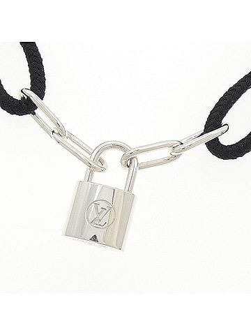 Louis Vuitton Louis Vuitton Lockit Virgil Abloh Black Bracelet (view 2)