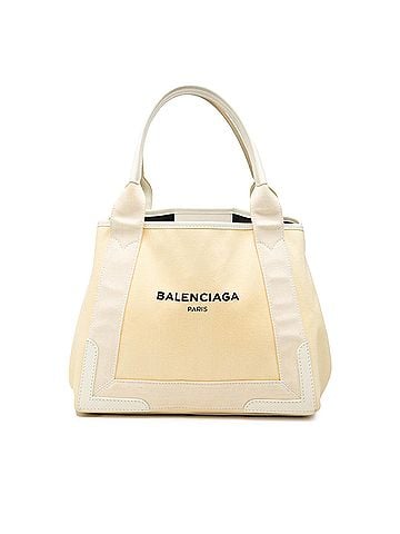 Céline Canvas Navy Cabas Tote S (view 1)