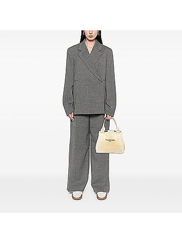 Céline Canvas Navy Cabas Tote S (view 2)