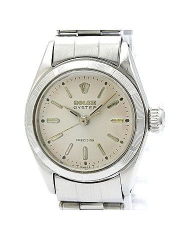 Rolex ROLEX Oyster Precision 6411 Steel Hand-winding Ladies Watch Vintage (view 1)