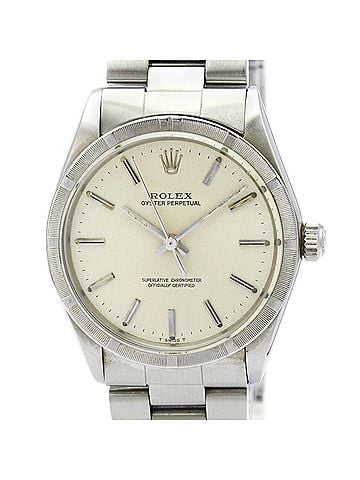 Rolex ROLEX Oyster Perpetual 1007 Steel Automatic Mens Watch Vintage (view 1)