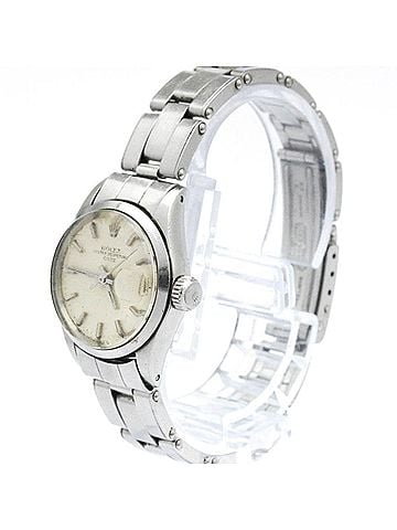 Rolex ROLEX Oyster Perpetual Date 6516 Steel Automatic Ladies Watch Vintage (view 2)