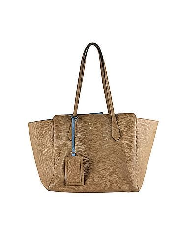 Gucci Gucci GUCCI handbag, leather, beige and light blue, women's, 354408 z10255 (view 1)
