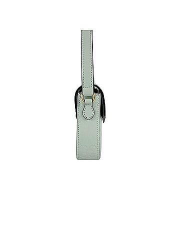 Gucci Gucci Super Mini Leather Shoulder Bag, Light Green, Women's, 772794 z10152 (view 2)