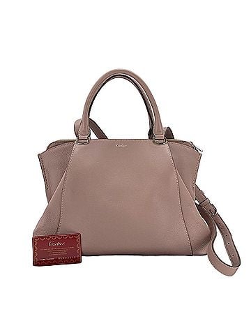 Cartier Cartier C du 2WAY Handbag Pink (view 1)