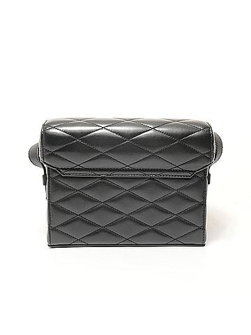 Yves Saint Laurent Yves Saint Laurent June Cassandra Quilted Leather Shoulder Bag, Black (view 2)