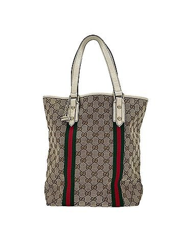 Gucci Gucci Sherry Line Handbag, Beige (view 1)