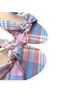 J.Crew 100% Viscose Plaid Pink Blue Sandals Size 10 1/2 - photo 10