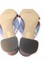 J.Crew 100% Viscose Plaid Pink Blue Sandals Size 10 1/2 - photo 6