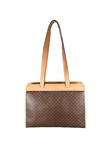 Céline CELINE Macadam M 16 1 Tote Bag Leather Brown Women's (view 2)