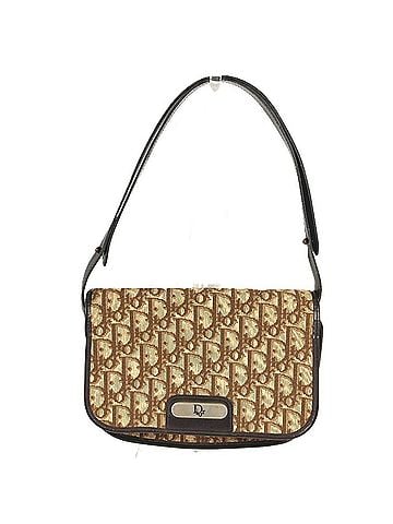 Christian Dior Christian Dior Dior Vintage Logo Trotter Bag, Handbag, Shoulder Leather, Canvas, Men's, Women's, Beige (view 1)