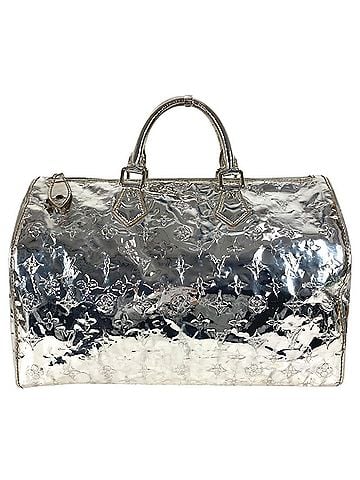 Louis Vuitton LOUIS VUITTON M95786 Monogram Miroir Speedy 35 Bag Mini Boston Handbag Leather Men's Women's Argent Silver (view 1)