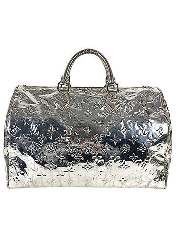 Louis Vuitton LOUIS VUITTON M95786 Monogram Miroir Speedy 35 Bag Mini Boston Handbag Leather Men's Women's Argent Silver (view 2)