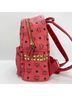 MCM 100% Other Red MCM Stark Side Studs Small Stud Backpack Red One size - photo 5