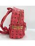 MCM 100% Other Red MCM Stark Side Studs Small Stud Backpack Red One size - photo 6