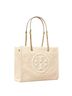 Tory Burch 100% Tweed Solid White Ivory Tote One size - photo 2
