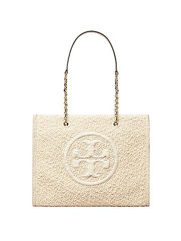 Tory Burch Ella Bouclé Chain Mini Tote Tote (view 1)