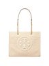 Tory Burch 100% Tweed Solid White Ivory Tote One size - photo 1