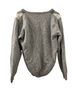 Brandy Melville Argyle Gray White Pullover Sweater One size - photo 2