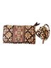 Vera Bradley 100% Cotton Floral Brown Multi Color Wallet One size - photo 2