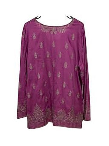 Sigrid Olsen Long Sleeve Blouse (view 2)