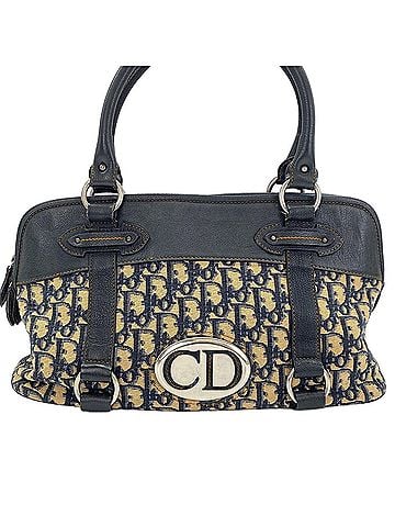 Christian Dior Christian Dior Trotter Tote Bag, Navy (view 2)