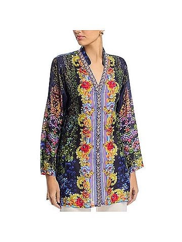 Johnny Was Tali Magic Garden Long Sleeve Blouse (view 1)
